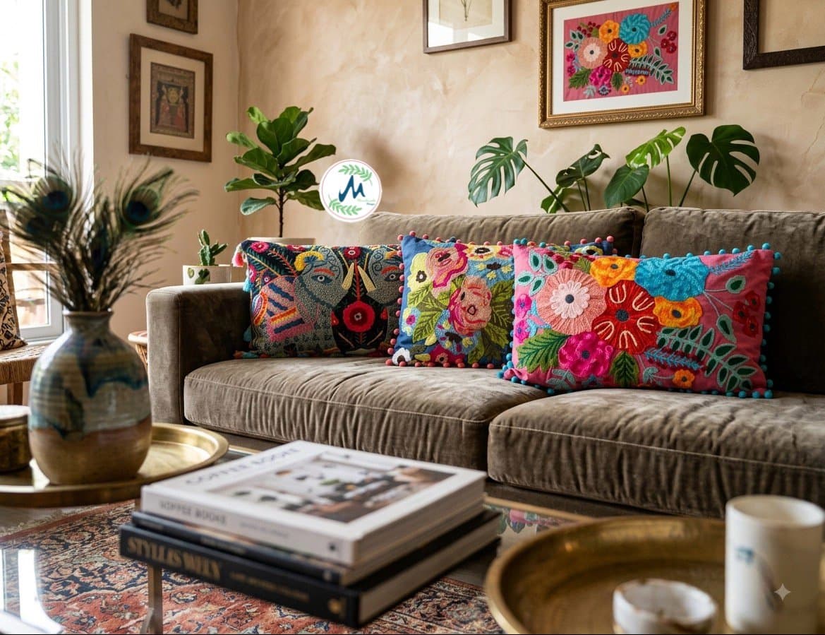 Maavi Decor handcrafted living collection